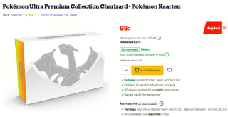 Pokémon TCG: Sword & Shield Ultra-Premium Collection-Charizard voor €95 bij bol.com
