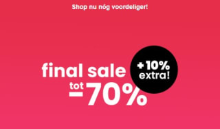 10% extra korting op de sale (met al kortingen tot 70%) bij Kixx
