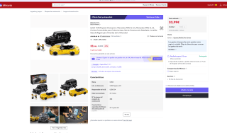 LEGO 76924 Speed Champions: Mercedes-AMG G 63 y Mercedes-AMG SL 63 por 33,99€ (Nuevos usuarios por 20,39€)