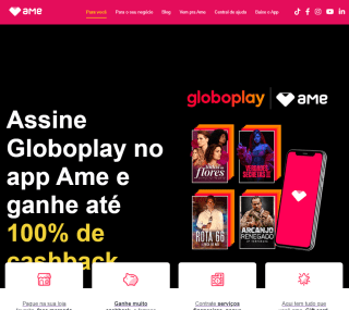 Gift card do IFOOD com 10% de Volta no app AME - R$ 70