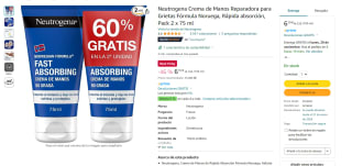 Pack 2 x 75 ml Neutrogena Crema de Manos Reparadora por 6,19€