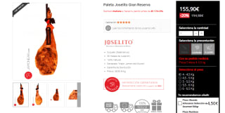 Paleta Joselito Gran Reserva por 155,90€