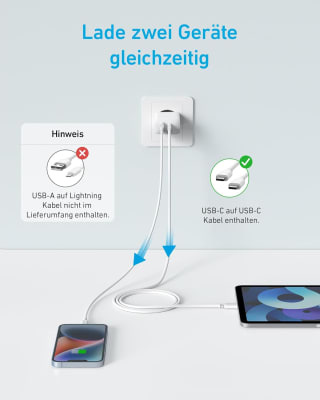 Anker 20 W USB C-oplader voor €9,99 bij Amazon