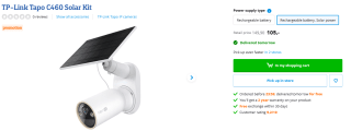 Tapo C460 KIT Beveiligingscamera buiten met zonnepaneel - 4K 8MP voor €105 bij Coolblue