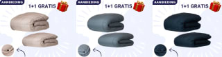 1+1 gratis op Wonderbed 4 Seasons dekbed bij Zelesta