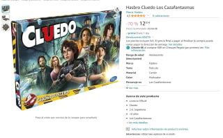 Juego de mesa Hasbro Cluedo Los Cazafantasmas por 12€