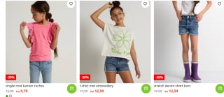 Terstal sale met 30% korting op alle kleding voor dames/heren en kids