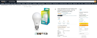 Smart Lâmpada Wi-Fi Lite da Positivo - R$ 39,73