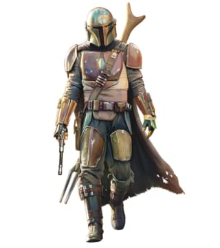 Vinilo Decorativo Star Wars The Mandalorian Mando por 9.95€