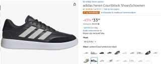 Adidas sneakers Courtblock voor €33,99 bij Amazon