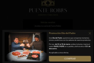 Día del Padre Jamón de bellota 100% con corte cuchillo gratis por solo 234€ de Puenterobles