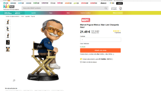 Marvel Figura Minico Stan Lee Chaqueta Azul por 21,49€
