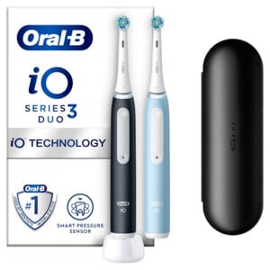 Oral-B Elektrische Tandenborstel iO 3 Duo Zwart & Blauw voor €81,70 bij Etos