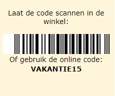 €15 korting op de fashioncollectie bij Sissy-boy