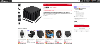 18 Piezas Suelo Esterilla de Gimnasio T-LoVendo 30x30cm por solo 15,83€