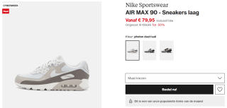 Nike AIR MAX 90 - Sneakers laag voor €79,95 bij Zalando