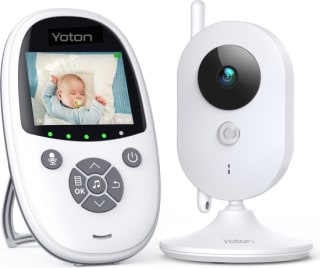Yoton YB01 Babyfoon met Camera - 2,4 inch LCD-Scherm - Temperatuurbewaking - Wit
