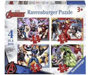 4 Puzzles Ravensburger Marvel por 6€