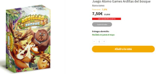 Juego de mesa Ardillas del bosque por 7.5€