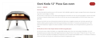 Ooni Koda 12 met €100 korting bij Stovrr