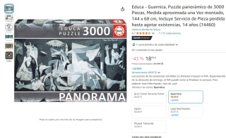 Educa Guernica, Puzzle panorámico 3000 Piezas por 18,59€