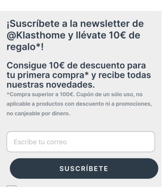 10€ descuento para tu primera compra