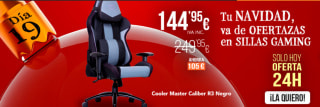 Silla Gaming Cooler Master Caliber R3 por 144,95€