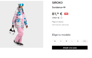 Pantalon de Snowboard de Mujer SIROKO Sundance-W por 81.96€