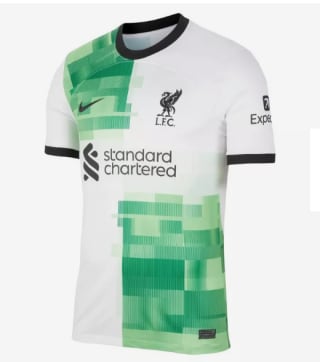 Camiseta Nike de la 2ª Equipacion del Liverpool 23/24 por 29€