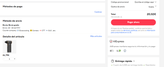 Fiizreal X50 ventilador Turbo sin escobillas 240W por 20,02€