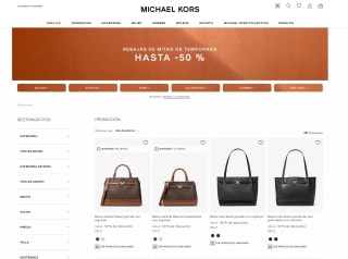 Descuento hasta 50% en Michael Kors