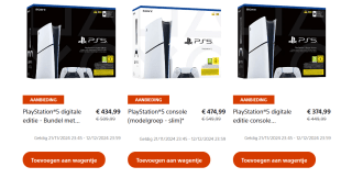 €75 korting op PS5 consoles + 5% extra korting voor PlayStation Plus members
