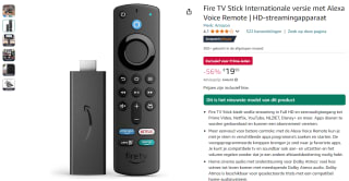 Amazon Fire TV Stick voor €19,99 bij Amazon