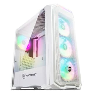 Caja PC Nfortec Krater Cristal Templado USB 3.0 ARGB por 69,97€