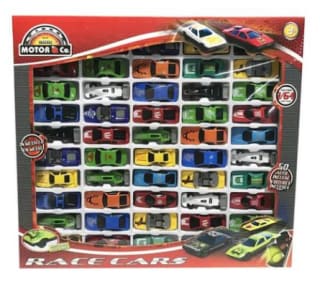 Motor & Co - Pack 50 minicoches de carreras por 7,49€