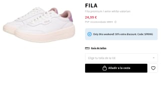 Zapatillas Casual para Mujer Fila PREMIUM por 24.99€