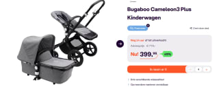 Bugaboo Cameleon3 Plus Kinderwagen grijs voor €399,95 bij iBood