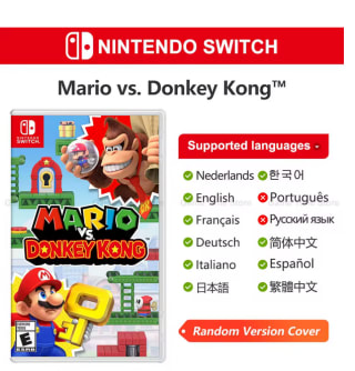 Mario VS Donkey Kong Nintendo Switch por solo 30,40€