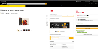 Smart TV MiniLED 65'' TCL 65C835 K UHD HDR por solo 599€