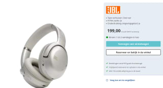 JBL Tour One M2 Champagne voor €199 bij Electroworld