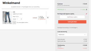 30% extra korting in de finale sale + gratis verzending bij Dress for less