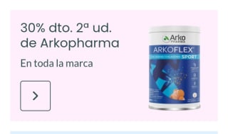 -30% en la Segunda Unidad de Arkopharma.