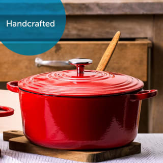 BK Bourgogne Braadpan 28 cm Chili Red voor €44,05 bij Amazon