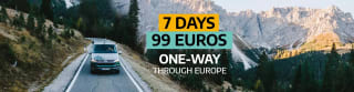 CamperVans 7 días Europa para 4 personas por solo 99€