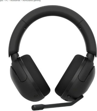 Auriculares inalámbricos para Juegos, Sony INZONE H5 color negro por 119€