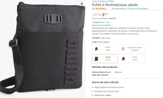 PUMA X Mochila Unisex adulto Material de calidad por 8,97€