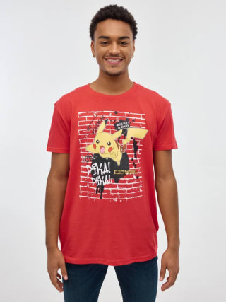 Camiseta Pokemon Pikachu por 7,99€