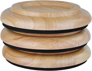 KingPoint 3x Vloerbeschermer/onderzetters voor concertvleugels voor €2,06