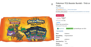 Pokemon TCG Booster Bundel - Trick or Trade voor €15,49 met Amazon prime