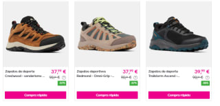Zapatillas Columbia desde solo 32,99€
